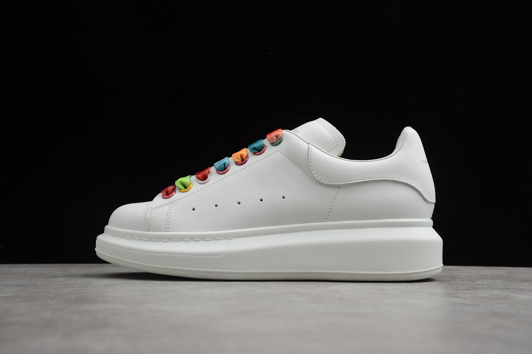 Alex McQ  men and women sneakers white Colored shoelaces